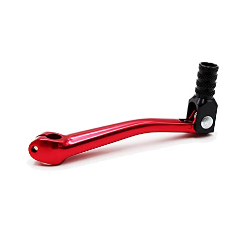 PRO BAT Folding Gear Shifter Shift Lever CNC Aluminum Gear Shifter Shift Lever for Motorcycle ATV Apollo SSR 125cc kayo Dirt 110cc 150cc 160cc KLX CRF50 Bike Pit Bike Black&Red - Image 1