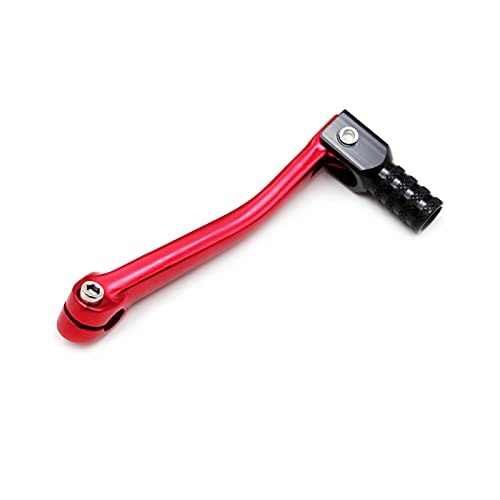 PRO BAT Folding Gear Shifter Shift Lever CNC Aluminum Gear Shifter Shift Lever for Motorcycle ATV Apollo SSR 125cc kayo Dirt 110cc 150cc 160cc KLX CRF50 Bike Pit Bike Black&Red - Image 4