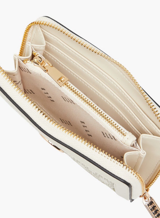 ELLE Floral Print Zip Around Wallet  - Image 5