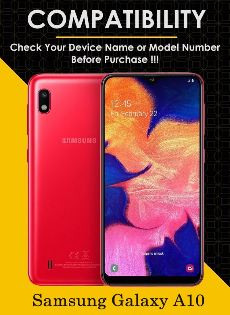 AINA 4 Pieces Tempered Glass Screen Protector 5D Designed For Samsung Galaxy A10 Full Glue Edge to Edge Full Screen Coverage And Bubble Free - Image 3