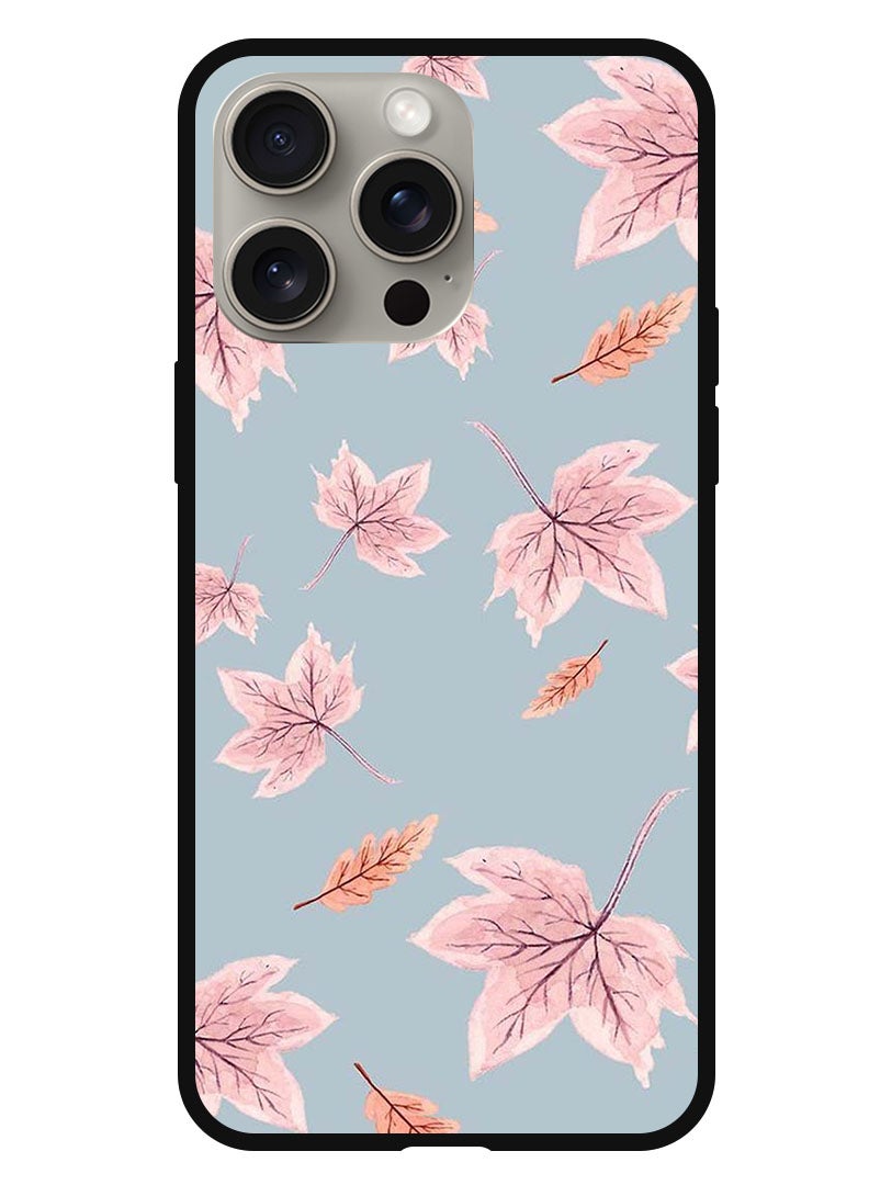 Theodor Protective Case Anti Scratch Shock Proof Bumper Cover For iPhone 15 Pro Max Autum Leaves - Image 1