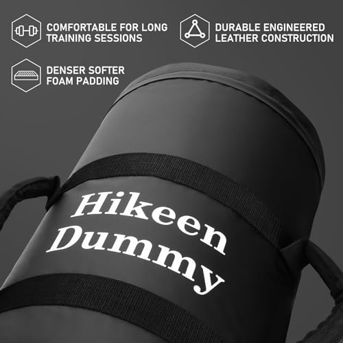 Hikeen Heavy Duty Football Tackle Dummy - Lightweight Tackling Dummy for Youth Football Withstand Years of Blocking, Tackling, Defensive Practice Drills - 12"x48" Kick Training Dummy with Handles - Image 4