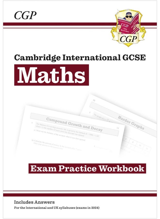 New Cambridge International GCSE Maths Exam Practice Workbook: Core & Extended  - Image 1