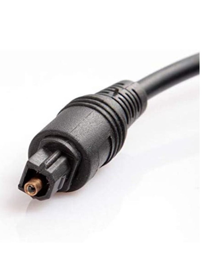 Ntech For TosLink Cable, Good Fidelity Gold Plated Interface Plug and Play Optical Audio Cable Easy Connection for Home Theater for Audio Equipment  - Image 3
