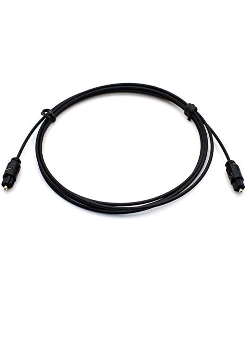 Ntech For TosLink Cable, Good Fidelity Gold Plated Interface Plug and Play Optical Audio Cable Easy Connection for Home Theater for Audio Equipment  - Image 1
