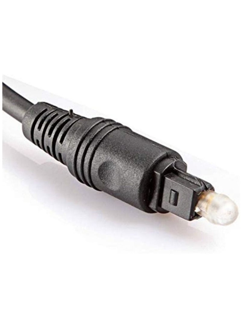 Ntech For TosLink Cable, Good Fidelity Gold Plated Interface Plug and Play Optical Audio Cable Easy Connection for Home Theater for Audio Equipment  - Image 4