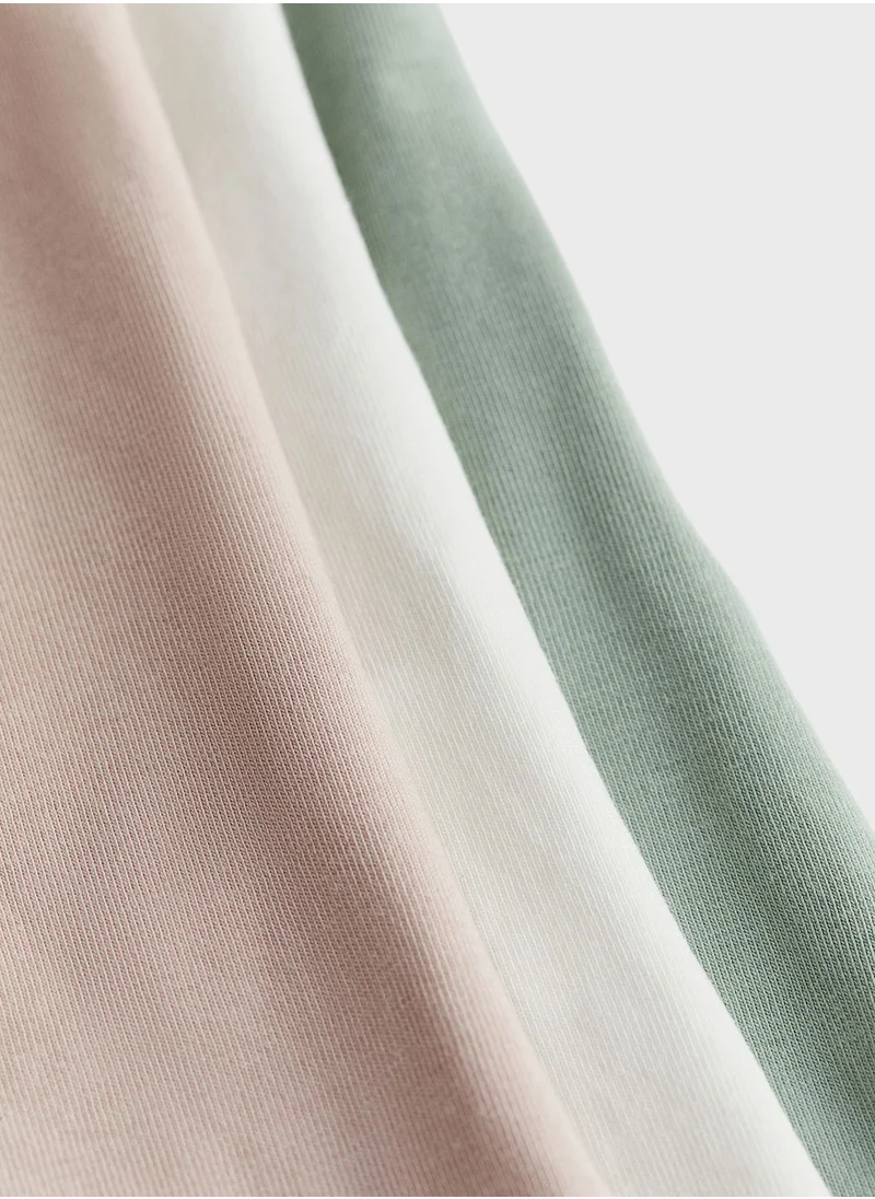 H&M Kids 3-Pack Cotton Strappy Tops