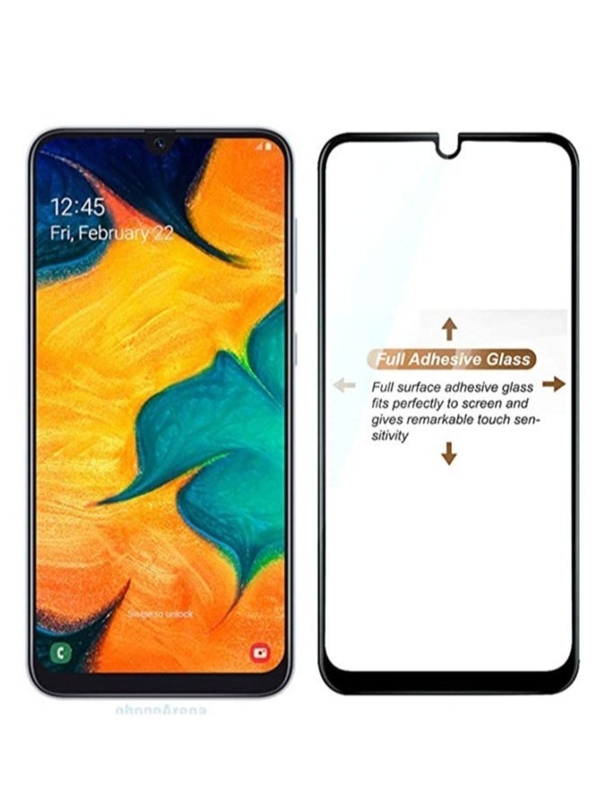 vesus Screen Protector Glass Full Glue Screen Guard Anti Explosion 2.5D for Samsung Galaxy A31 & M31, - Image 2