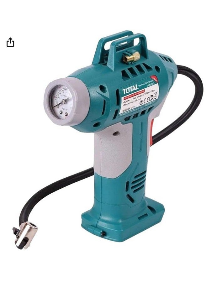 TOTAL 20V Wheel Blower Without Battery and Total Charger