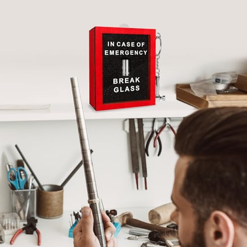 WenmthG Emergency 10mm Socket - Funny Gag Gift for Men - Break In Case of Emergency - Desk & Workshop Decor, Gift For Garage Wall - Image 4