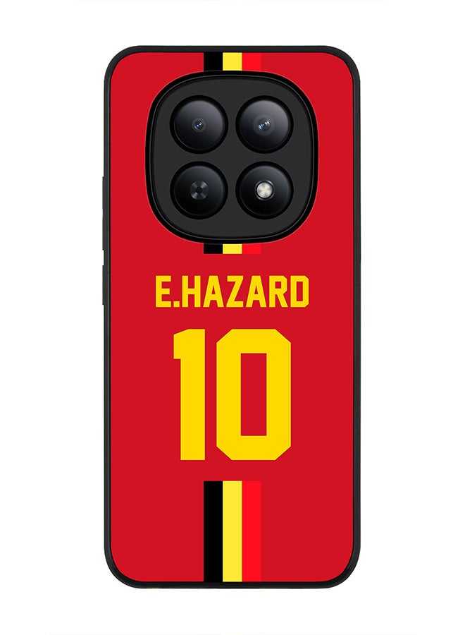 For Xiaomi Redmi Note 15 5G / Poco M8 Case,Slim fit Camera Protection, Shockproof Thin Phone cover  - Football - Belgium,  E.Hazard