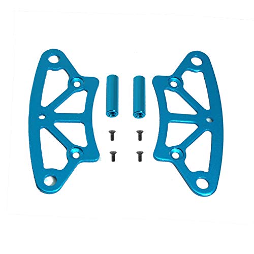 BONRI ShareGoo Front Foam Bumper,Aluminum Bumper Rail Upper Plate Compatible with HSP Redcat Racing 1/10 RC Drift Car Lightning EP Drift/EPX Pro/STK Lightning STR - Image 5