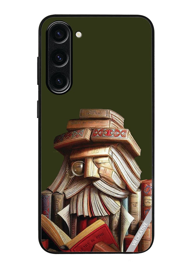 VR CREATIVE Protective Case Cover For Samsung Galaxy S24 Plus Books Design Multicolour - Image 1