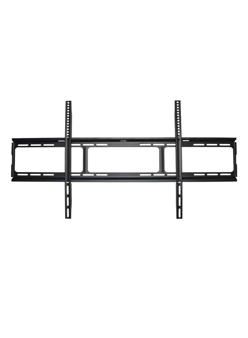 سكيل تك حامل حائط ثابت للتلفزيون SkillTech-SH-1060F شديد التحمل - يدعم أجهزة التلفزيون مقاس 55 بوصة - 105 بوصة، أقصى حمل 100 كجم، VESA 1000 × 600 مم (OLED/LED/LCD/Curved/Plasma)، أسود غير لامع - قوي للغاية للشاشات الكبيرة. - Image 1