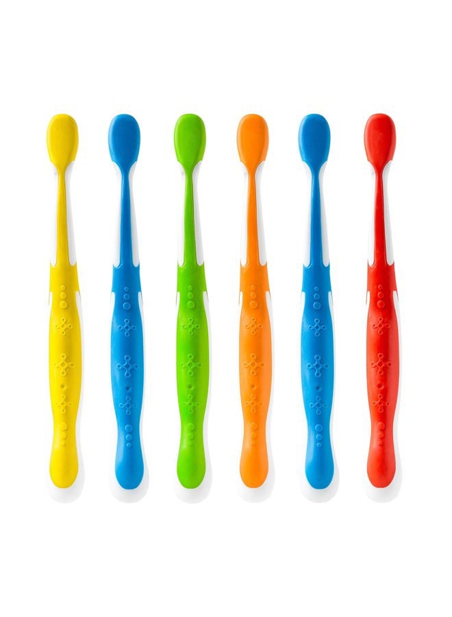 Brush Buddies Hot Wheels Toothbrush for Kids, Kids Toothbrushes, Toothbrush Pack, Soft Bristles for Kids, Toddler Ages 2-4, 6PK - Image 3