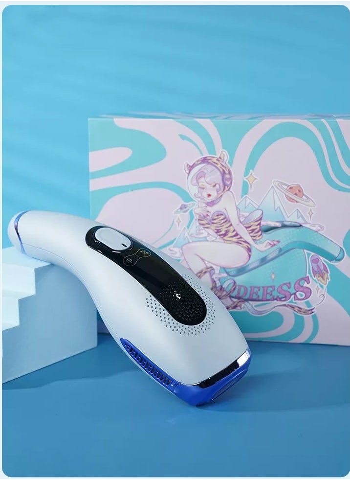 كينسي بيوتي جهاز Deess GP592 Ice لإزالة حب الشباب وتجديد البشرة وإزالة الشعر بدون ألم  - Image 1