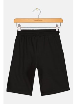 MARVEL Kids Boy Spider Man Print Basic Short, Black  - Image 2