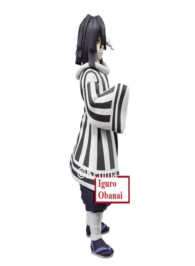 KENMA Demon Slayer Obanai Iguro Action Figure Standie Collectible Figure with Stand Weeb Manga Collectible Model Toy - Image 5