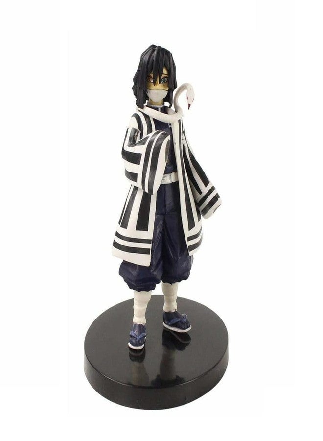 KENMA Demon Slayer Obanai Iguro Action Figure Standie Collectible Figure with Stand Weeb Manga Collectible Model Toy - Image 1