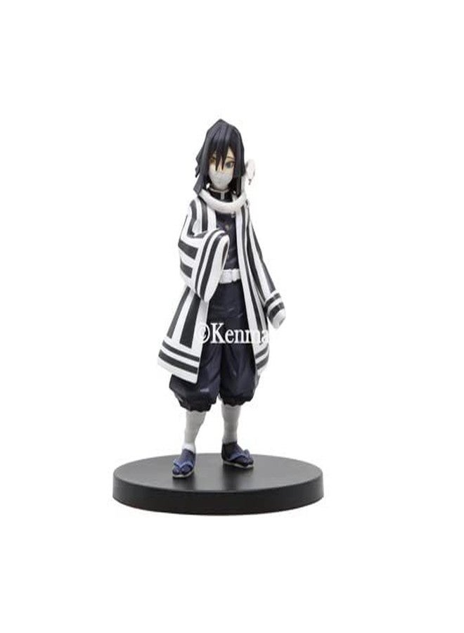 KENMA Demon Slayer Obanai Iguro Action Figure Standie Collectible Figure with Stand Weeb Manga Collectible Model Toy - Image 2