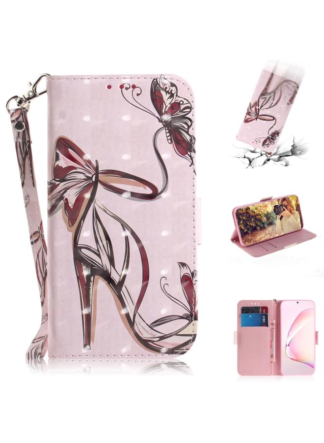 زبون جراب لهاتف Galaxy S10 Lite / A91 جراب جلدي أفقي قابل للطي برسومات ثلاثية الأبعاد مع حامل وفتحة بطاقة ومحفظة وحبل - Image 1