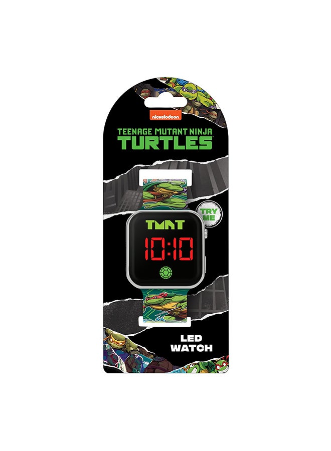 Disney Boys Digital Square Shape Silicone Wrist Watch - TMR4146 - 35 Millimeter - Image 4