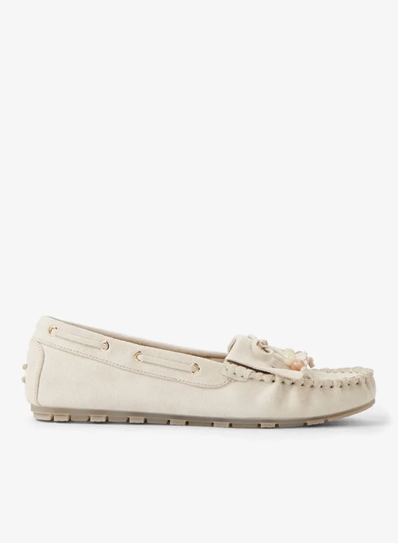 Le Confort Women Textured Moccasins