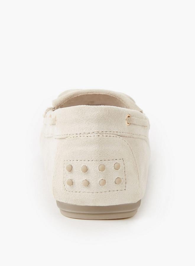 Le Confort Women Textured Moccasins - Image 4