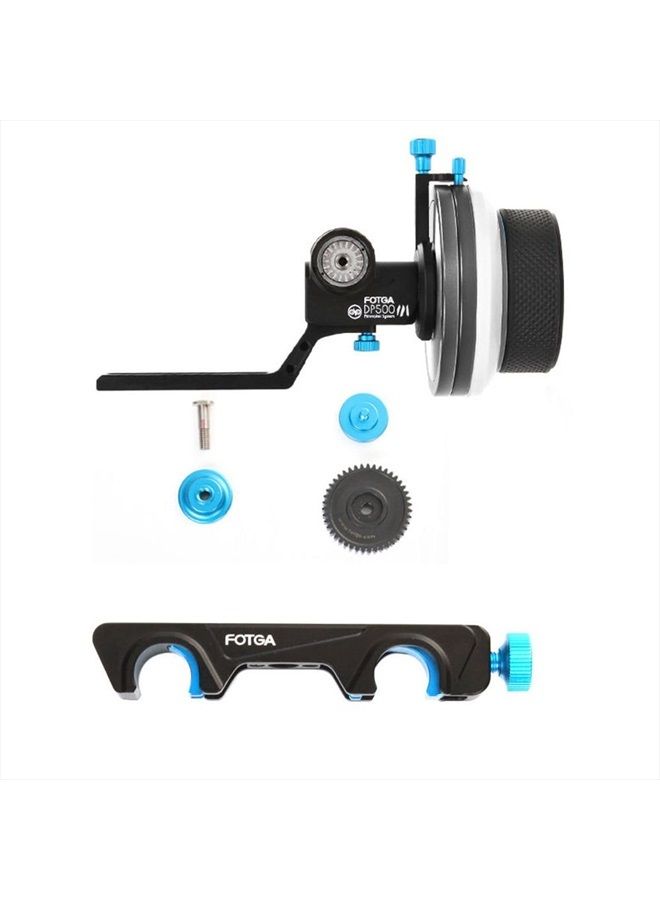 Fotga DP500III Follow Focus Puller w/A/B Stop,15mm Quick Release Rod Clamp for Canon Nikon Sony Blackmagic DSLR Cinema Camera Video Mirrorless Camera Cine Lens Film Movie Video Making No Backlash - Image 5