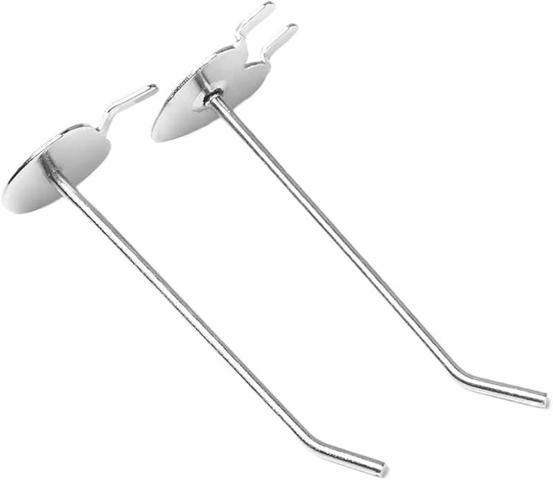 Pegboard Hooks 50 Pcs A 20cm for Perforated Board Display Storage Racks - Image 2