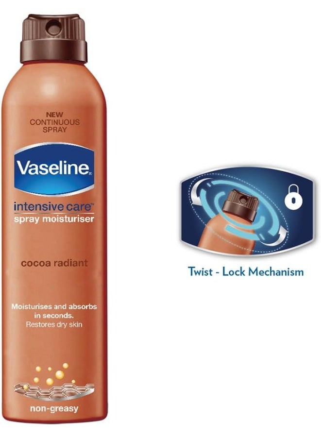 فازلين مرطب فازلين للعناية المركزة بخلاصة الكاكاو، 190 مل - Image 3