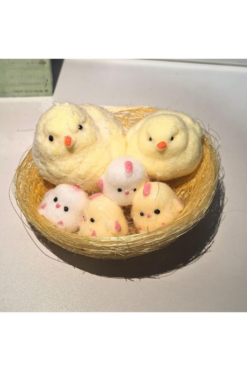 كادراما لعبة تخفيف التوتر، دجاجة صفراء مخملية للكبار والصغار، هدية عيد ميلاد، لعبة ممتعة - Image 5