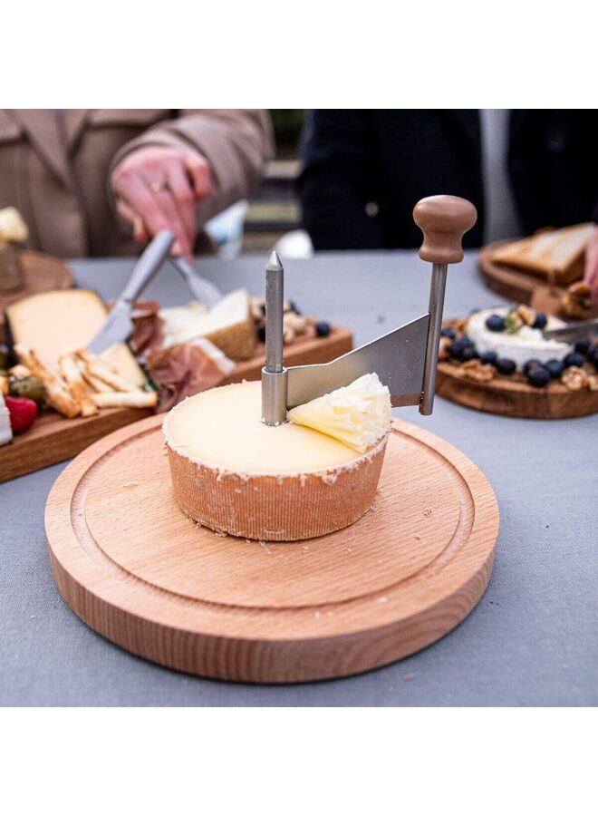 ملفوف الجبن المصنوع من الفولاذ المقاوم للصدأ - الأفضل لعجلة الجبن أو الشوكولاتة - Image 4