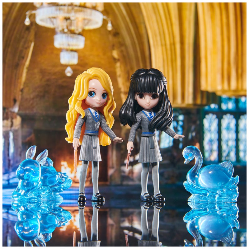 Wizarding World Harry Potter, Magical Minis Luna Lovegood and Cho Chang Patronus Friendship Set with 2 Creatures, Kids Toys for Ages 5 and up - Image 3