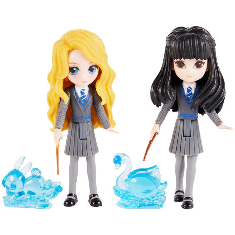 Wizarding World Harry Potter, Magical Minis Luna Lovegood and Cho Chang Patronus Friendship Set with 2 Creatures, Kids Toys for Ages 5 and up - Image 1