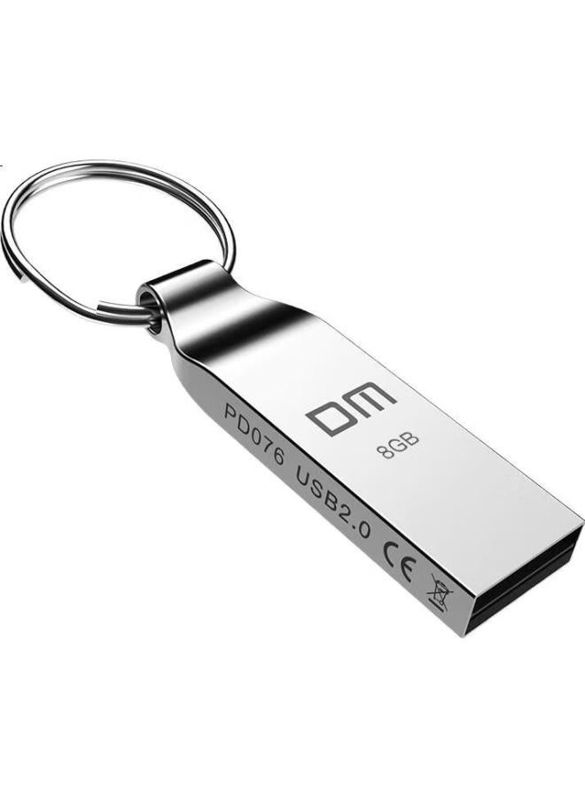 Dm Daimai 8gb Usb2.0 Flash Drive, Metal Pd076 Xiaofengling, Bidding Usb Flash Drive, Waterproof And Shockproof, For C Puter And Car Use - Image 3