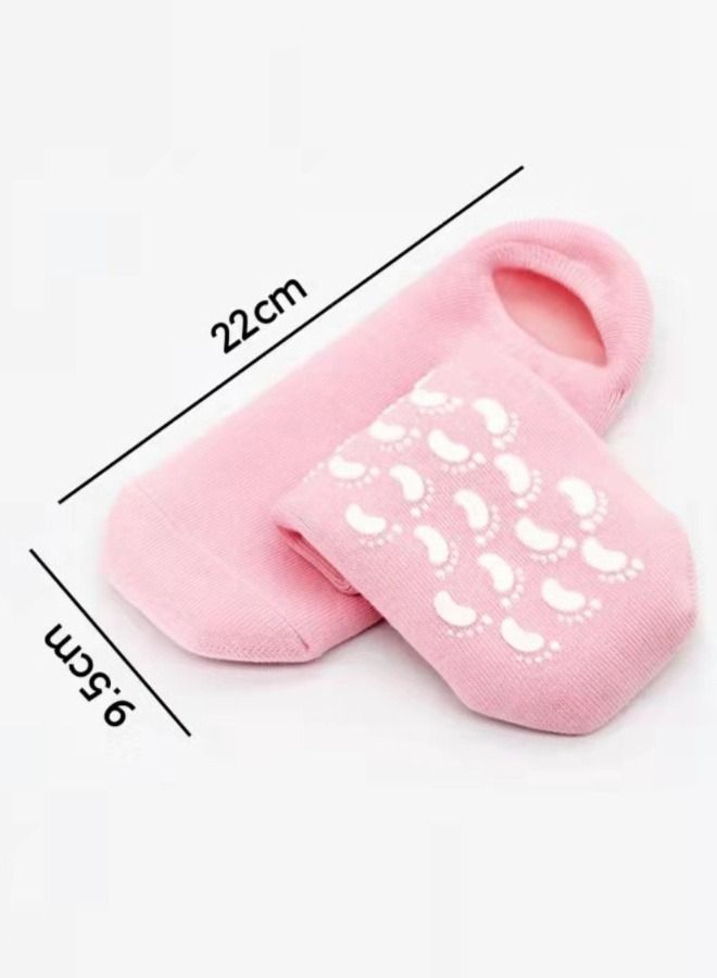 AMYTIS GARDEN Silicone Moisturizing Gel Socks 22x9.5 Cm - Image 3