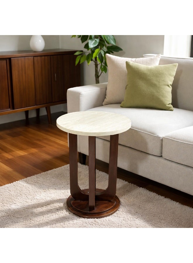 TOODOO Single serving table, brown wood - Image 2
