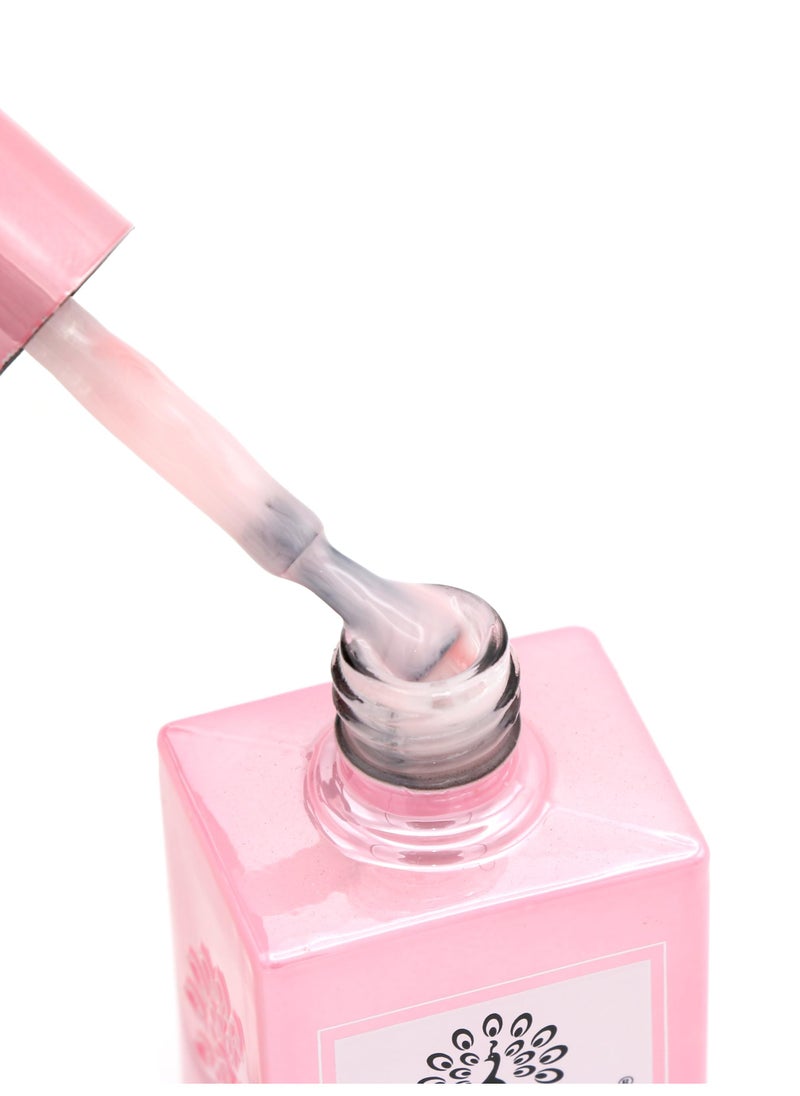 GLOBAL FASHION - GLOBAL FASHION FRENCH RUBBER BASE COAT: Long-Lasting, Durable, & Chip-Resistant Gel Nail Polish Base Coat | (06) - Image 1