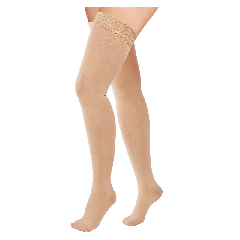 Thigh High Compression Stockings 2030 mmHg Closed Toe Socks for Women Men