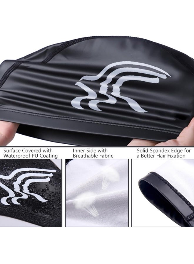 Swim Cap, Unisex Adult Size Comfortable and Breathable Swimming Cap , Fit Long Hair - Image 2
