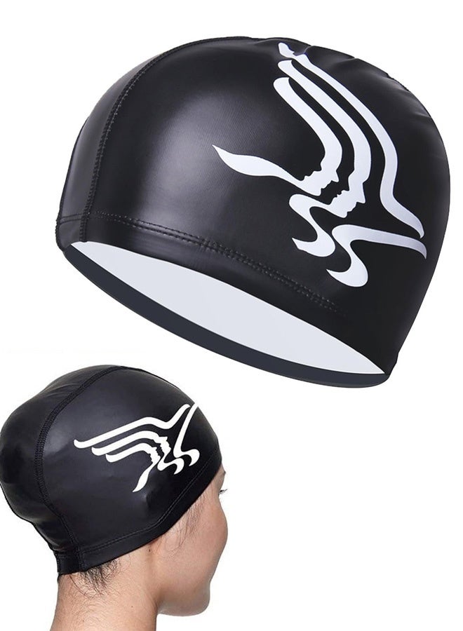 Swim Cap, Unisex Adult Size Comfortable and Breathable Swimming Cap , Fit Long Hair - Image 1