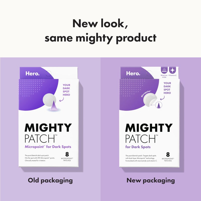 Mighty Patch Hero Cosmetics Mighty Patch Micropointâ„¢ for Dark Spots - Post-Blemish Dark Spot Patch with 395 Micropoints, Dermatologist Tested and Non-irritating (8 Count) - Image 3