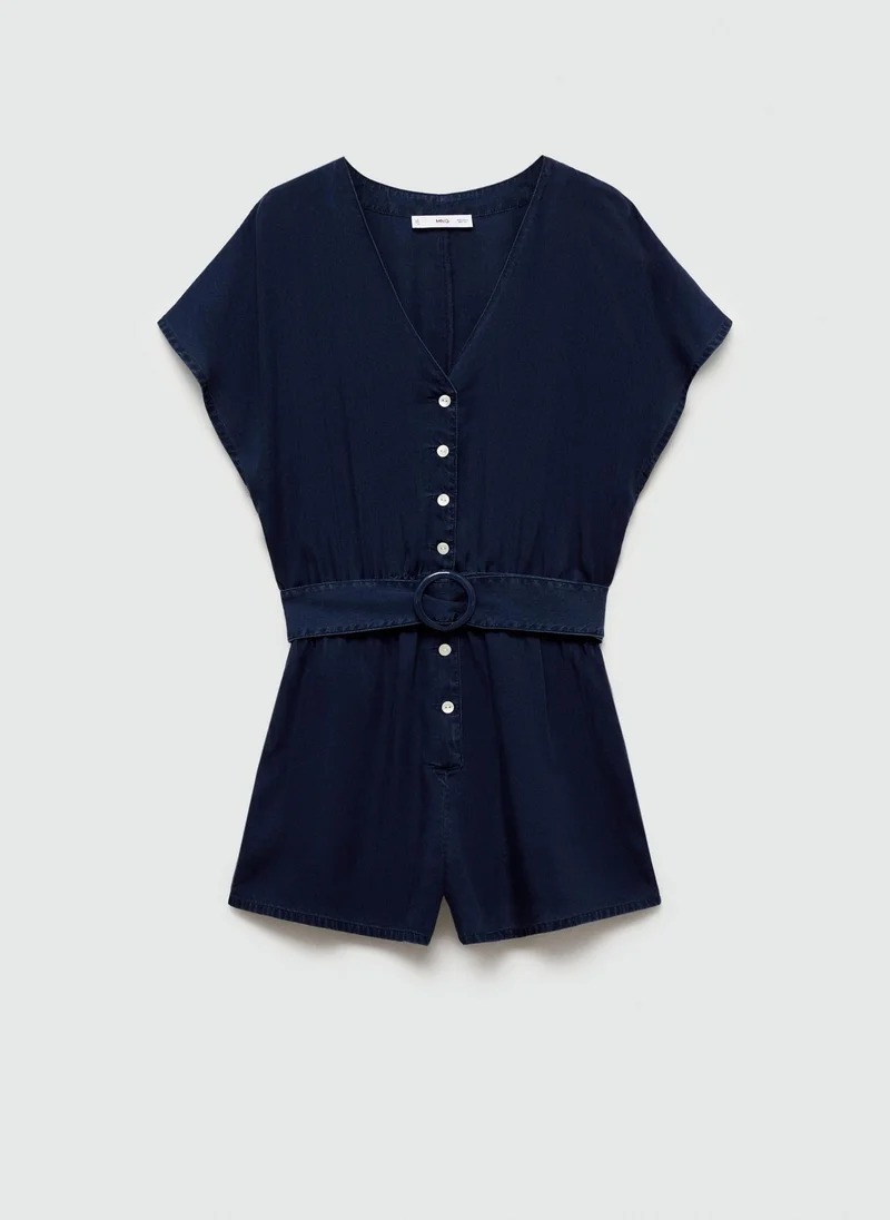 مانجو Belted Playsuit