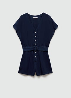 MANGO Belted Playsuit  - Image 5