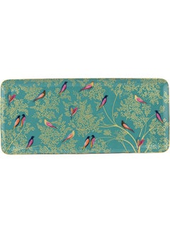 Portmeirion Portmeirion Home & Gifts SMCG78970-XG Sandwich Tray-Green Single, Turquoise  - Image 1