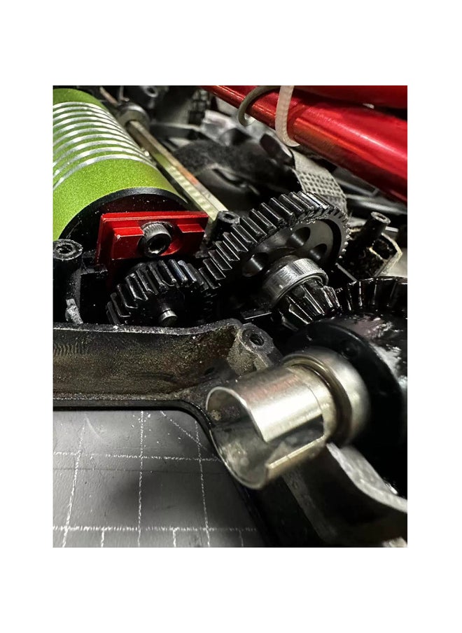 Meijiaxin 1/14 14210 1/16 Remote Control Car Metal Motor Adjustable Fixing Seat Motor Fixing Seat-Color:Titanium
