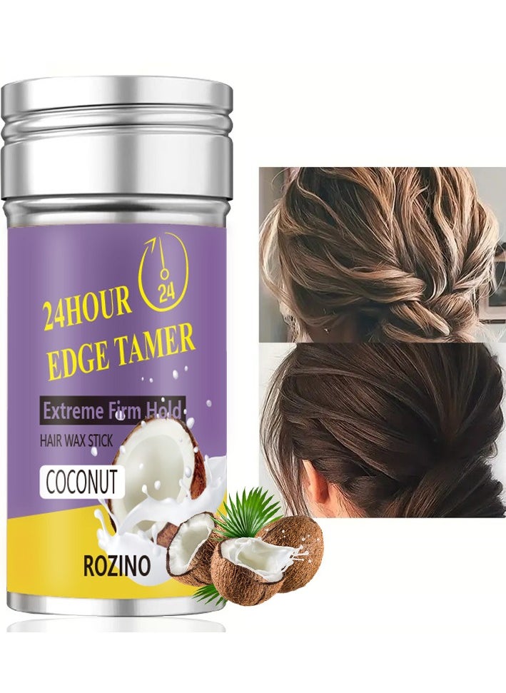 Rozino Hair wax stick refreshing non-greasy frizzy hair anti-frizzy hair fixed small broken hair finishing cream for women  - Image 1
