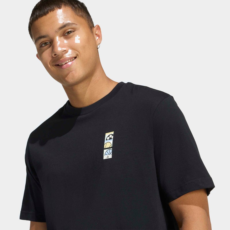 Adidas MEMORIES OF SPORT POSTER GRAPHIC T-SHIRT - Image 5