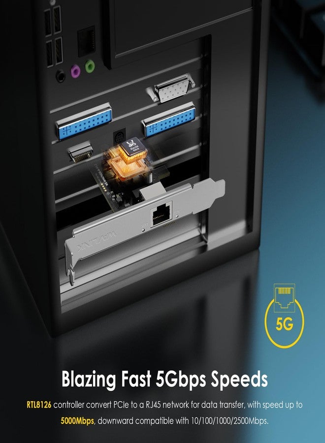 WAVLINK 5Gbps PCIE Network Card, 2026 New Model - Image 2